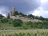 Monument zone castle ruins Wachtenburg