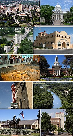 Waco, Texas: Stad i Texas, USA