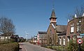 Village house (De Spylder) in the street