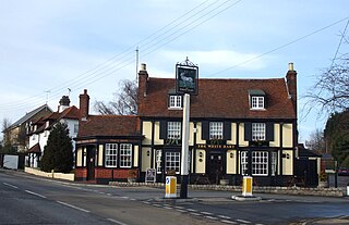 Hawkwell village in the United Kingdom