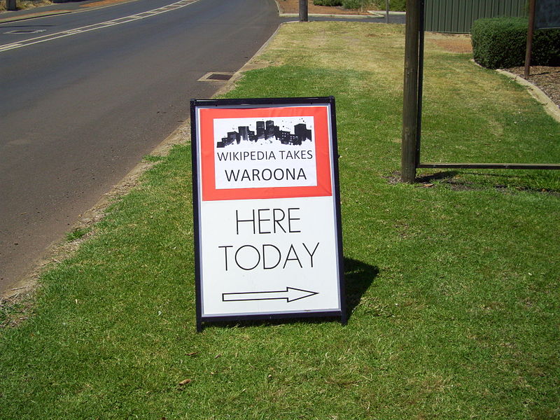 File:Wikipedia Takes Waroona - here today (E37@WTW2013).JPG