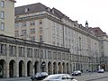 Row of residential and commercial buildings