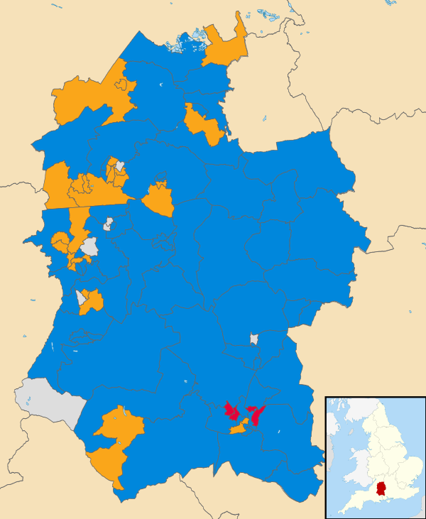 Wiltshire UK local election 2021 map.svg