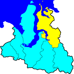 Tazovskij rajon – Localizzazione