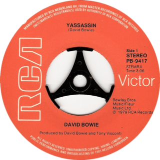 <span class="mw-page-title-main">Yassassin</span> Song by David Bowie