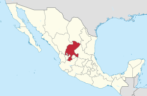Situasión de Zacatecas