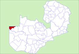 District de Chavuma - Carte