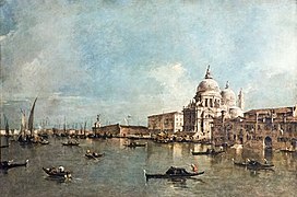 Santa Maria della Salute à Venise - Francesco Guardi - Musée Toulouse-Lautrec