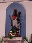 Statue de la Vierge noire Notre-Dame de la Bonne-Délivrance