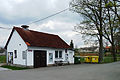 Čeština: Požární zbrojnice v obci Žďár v okrese Jindřichův Hradec, Jihočeský kraj. English: Fire station in the village of Žďár, Jindřichův Hradec District, South Bohemia, Czech Republic.