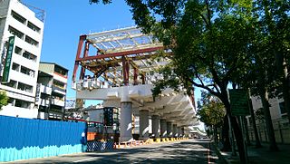 Wenhua Senior High School metro station Future metro station in Taichung, Taiwan