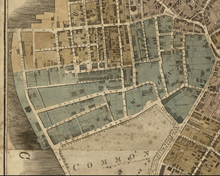 1814 BeaconHill Boston map Hales.png