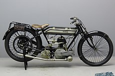 Norton Model 16H BS uit 1921