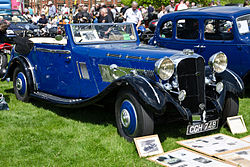 Brough Superior 4 liter Cabriolet