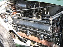 Moteur V12 d'une Rolls-Royce Phantom III