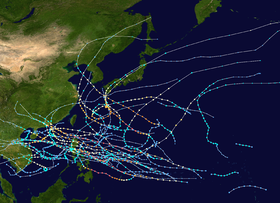 imagem ilustrativa de artigo Temporada de tufões no Pacífico de 1964