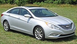 2011 Hyundai Sonata SE (US)