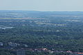 Blick vom Olympiaturm über München.