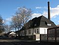 Einfahrt zu den Hallen Beuel/Theater Bonn