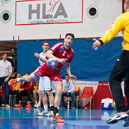 Handball Freundschaftsspiel Österreich vs. Tschechien von Ailura, 7. April 2016 mit 85mm und Akkreditierung