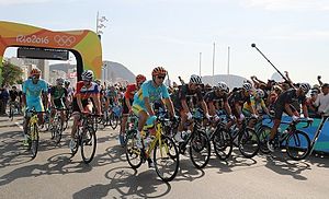 Carrera de ruta individual masculina de los Juegos Olímpicos de Verano 2016 Primer día 11.jpg