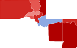 2018 Utah 1st Congressional District Results.svg