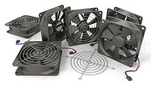 Chassis Fan Strong Wind Cooling Fan Power Cooling Fan Durable 5Pcs Waterproof PC Power Cooling Fan for Computer Power 