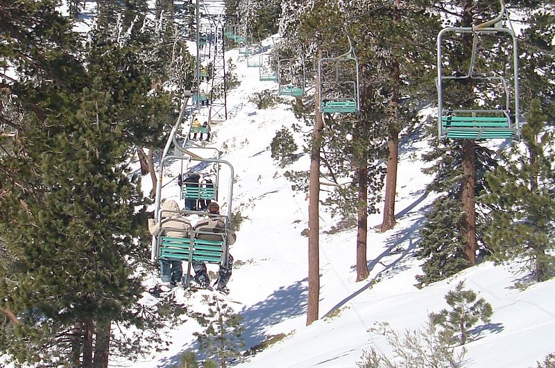 File:A view from a chairlift, Mount Baldy, CA, ski area; cropped.jpg