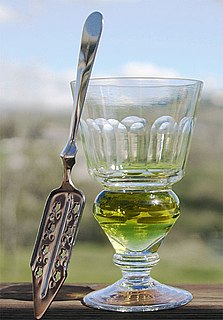 Absinth, auch Absinthe oder We