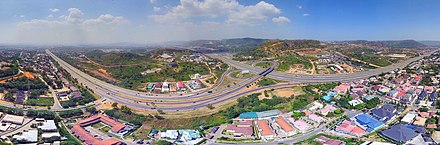 Abuja Highway Panoramic