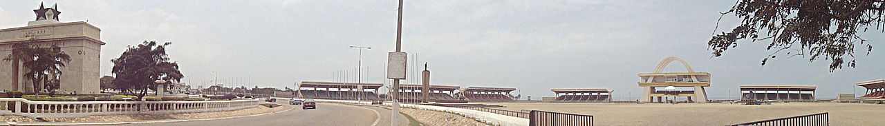 Accra banner Independance square.jpg