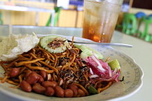 Mi goreng Aceh. Aceh fried noodles.JPG