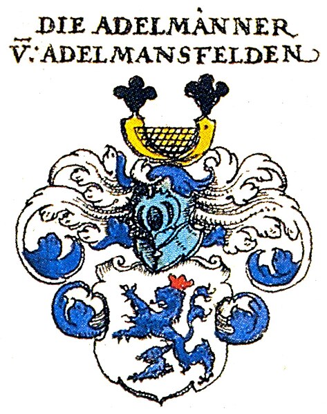 File:Adelmann-Wappen Sm1605.jpg