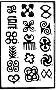 Adinkra symbols West African symbols that represent concepts or aphorisms