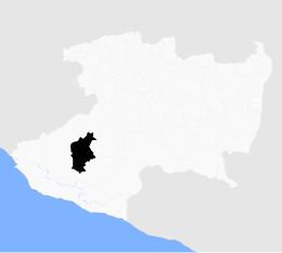 Aguililla - Carte