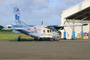 Airlines Tonga Harbin Y-12 at Suva Airport (2006).