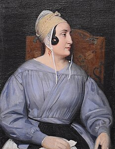 Portrait d'Élisabeth Grange, vers 1842, Arles, musée Réattu.