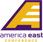 America East Conference logo in Albany's colors America East logo in Albany colors.svg