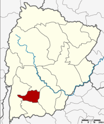 Distretto di Sap Yai – Mappa