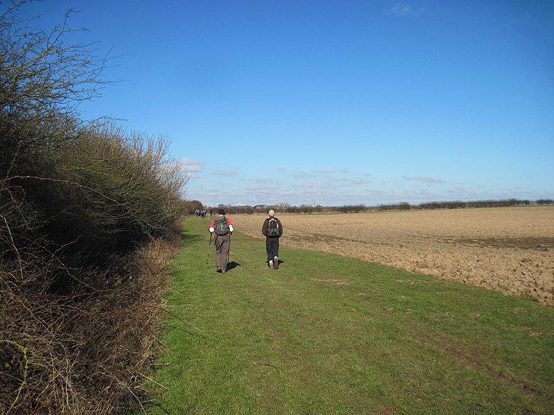 File:An excellent footpath and a sunny day. - geograph.org.uk - 3360821.jpg