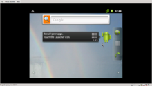 Screenshot showing Android 2.3.7 running on VMware Player 6.0 Android on vmware player jobin raju george1.png