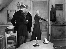 Brook and Harding in a scene from the film. Anne Harding Clive Brook East Lynne 1931.jpg