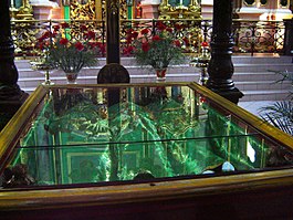 Another view of the relics of the martyrs