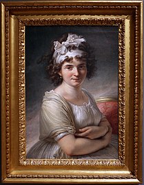 Antoine-Jean Gros, Portrai de Celeste Coltellini, Madame Meuricoffre, 1790 ca.