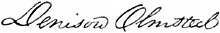 Appletons 'Olmsted Denison handtekening.jpg