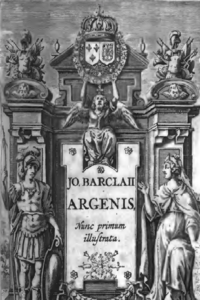 Титульный лист «Аргениды» в латинском издании 1664 года