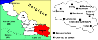 Arrondissement of Avesnes-sur-Helpe Arrondissement in Hauts-de-France, France