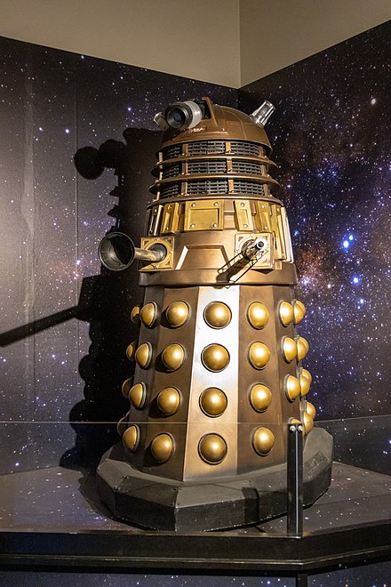 The 2005 "Time War" redesign of the Daleks