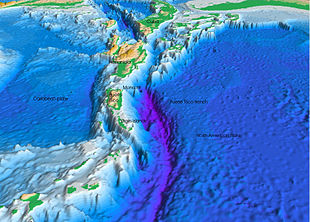 Fossa Oceanica: Conseguenze della subduzione, Dorsali e fosse, Distribuzione geografica delle fosse