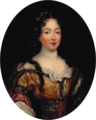 Attributed to the English School - Portrait of a lady in a fancy dress and cloak.png